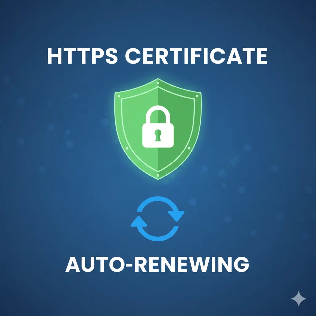 HTTPS Certificate (auto-renew)