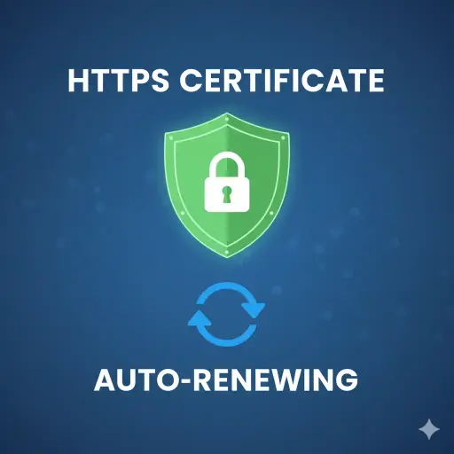 HTTPS Certificate (auto-renew)